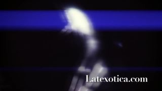 Latexotica 2014   Lilly   Frilly Black Latex Dress (mp4)-2