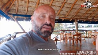 18 Year Old Latina Teen Picked Up By A German Sex Tourist For Outdoor S.-2