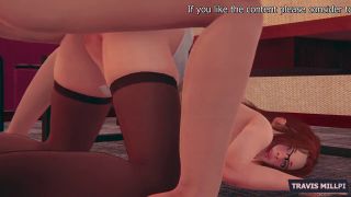 Travis Millpi - My roommate STUCK in the coffee table. Of course I fucked her-5