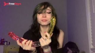 [GetFreeDays.com] dumb emo spits n explores new gummy worm double dildo Porn Leak February 2023-2