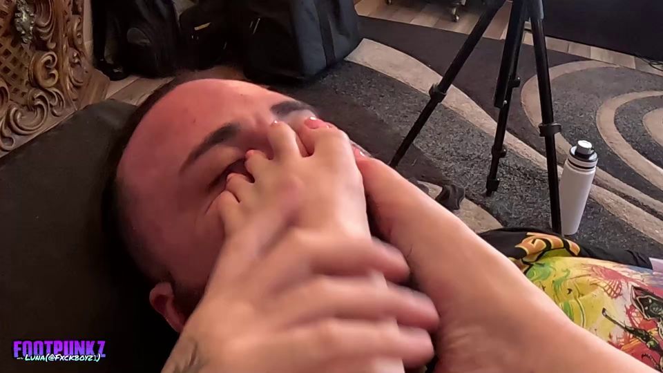 xxx video 35 Footpunkz – Bratty Lunas Foot Worship Masturbation Tease, seager foot fetish on femdom porn 