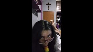 Sex Toys Chubby Trans girl playing with dildo-7