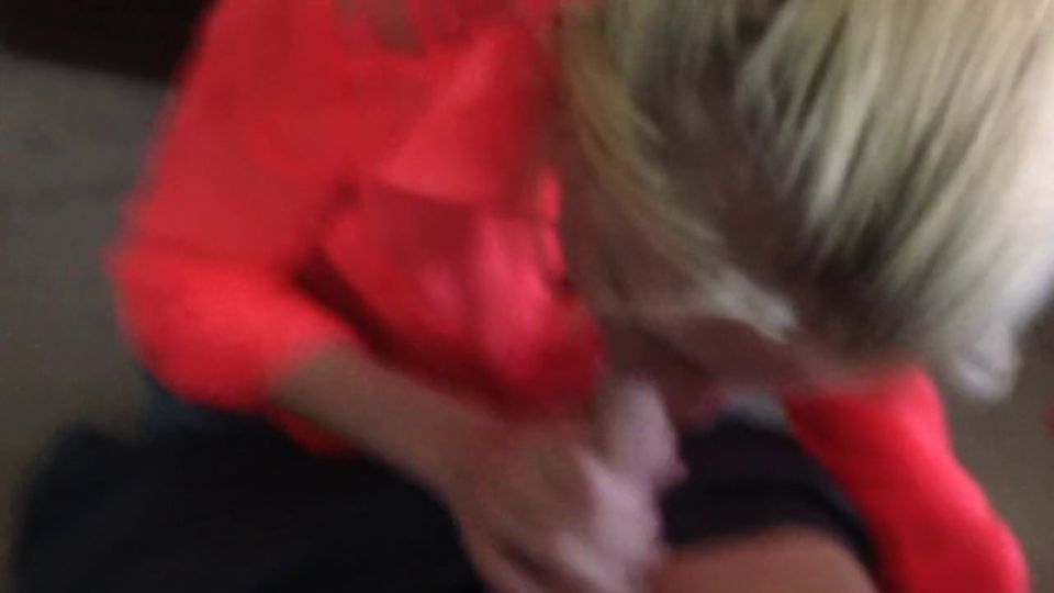 TommyDeangelo Amanda Woods sucks cock cum shot in mouth Texas⧸Houston teen slut trash bin-(720p30)