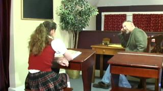 Spanking Teen Brandi - Mr. Daniel's Applies The Ruler to ...-1