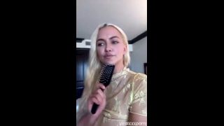 Femdom porn Lindsey Pelas Lindsey Pelas Teases In June Try On Haul Livestream Onlyfans Video-5