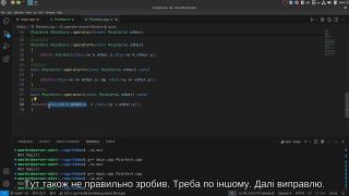 Ukraine #47 Separate our class into separate .cpp and .h files and overload the % and comparison operators-8