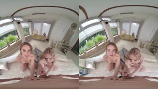 online video 49 Carolina Savage, Anna Joy  Tits In Your Face [18VR] (HD 960p), chastity fetish on 3d porn -3