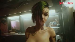 [GetFreeDays.com] Cyberpunk 2077 Sex Scenes Judy all Sex Full Collection With Huge Boobs Cyberpunk Nude Mod Sex Clip October 2022-4