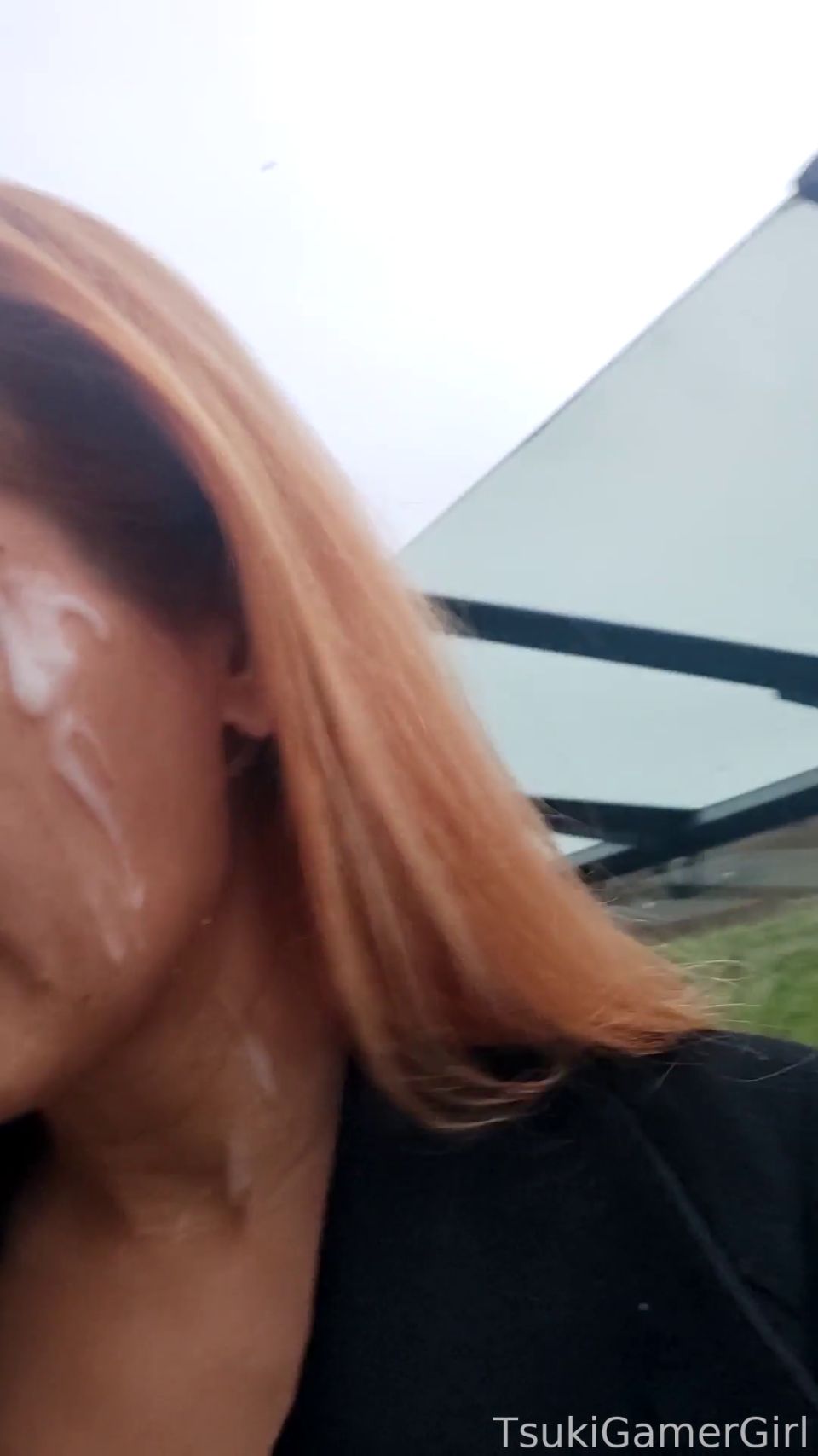 adult video 23 TsukiGamerGirl – Cumwalk to the bus stop and beyond, fetish facebook on cumshot 