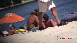 Curvy youthfull naturist lets the sun kiss her body  2-9