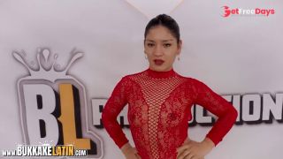 Bukkake Latin - Rosex Argentina Ass Babe Gets Sperm By The Gallon-0