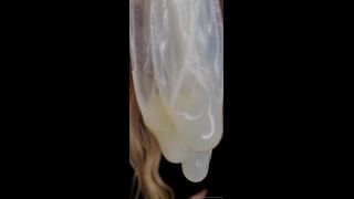 Cuckoldingcouple - miss lilly presents cuckolding used condom edition 08-10-2020-6