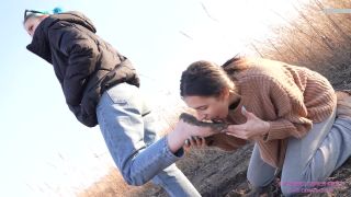 free adult video 17 SERVANTS FOR GIRLS – AURORA – Eat the dirt off my feet bitch!, hyper fetish on femdom porn -3