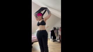 Trying On My First Latex Dress-1