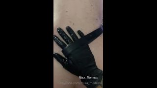 Mistress Mika - Part 1 Piggy Slut Taking Mistress Mikas Strap On.-3