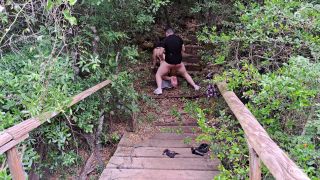 Miss Squirting Hiker interrupts outdoor photo session-9