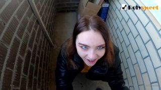 [GetFreeDays.com] PolySweet - Blowjob On The Balcony Of The 20th Floor Nice View And A Lot Of SpermPolysweet mistress-4