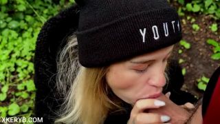 Women Masturbating Best Public Blowjob in the Woods Youve Ever Seen Cum in Mouth Almost Caught 4K 60FPS-8