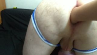 POV.Anal vegetarian. Fucked her husband with 2 hands and ...-8