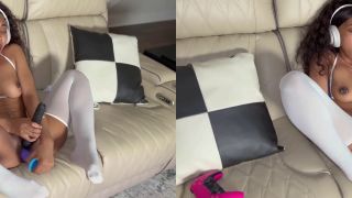 Khloesweets - KhloeSweet 3D - Get Beat in the Game and Need to Take Her Mind Off of Thing with a Little Toy Play-8