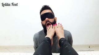 xxx video 27 lesbian feet femdom lolitafeet 12-07-2019 On the edge of my bed at my feet the slave dedicates his, foot on feet porn-5