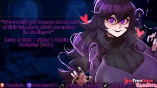 F4A Submissive Goth GF Rides You During Late Night Plane Ride  Lewd Audio-2