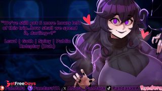 F4A Submissive Goth GF Rides You During Late Night Plane Ride  Lewd Audio-3