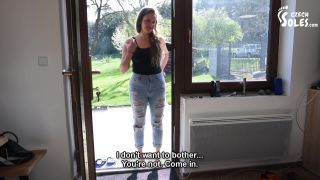 adult clip 33 Czech Soles: College Girl With Long Toes Hitchhiking Foot Worship, eva lovia foot fetish on teen -0