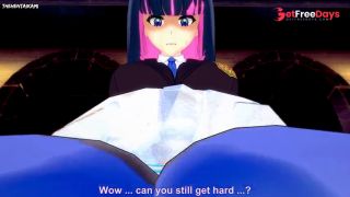 [GetFreeDays.com] Stocking Anarchy from Panty and Stocking Gives You A Footjob Hentai POV Adult Video March 2023-9