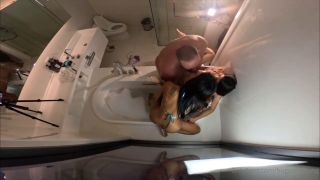 [K2S.CLUB] Ladyboy Mos And Friend Get Pounded In The Bathroom - HD 720P-6