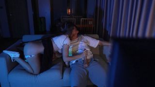 Kriss Kiss My Stepbrother Fucked Me Again And Cum On Tits While Parents Are (Amateur porn)-3