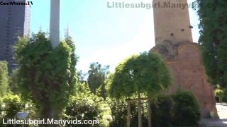 Littlesubgirl In Public Double Headed Dildo Onlyfans (Pornstar)-9
