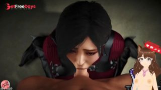 [GetFreeDays.com] Lyon puts his huge cock in Ada Wongs mouth from Resident evil 4 Parody animation - Jazziuu Adult Clip November 2022-2