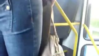 Groping a girl at the  bus-9