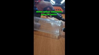 Micropenis gets venous with exerciser, penis pump, penis enlargement.-3