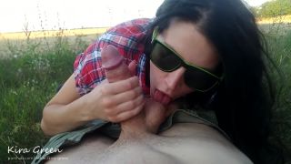 How To Spend An Evening In Nature With Benefit  Pov Outdoor Blowjob And Sex 1080p-3