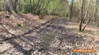 online xxx clip 37 barefoot crush fetish femdom porn | Wellies Woodland Ramble | mud-2