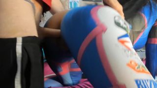 Emanuelly RaquelCosplay Overwatch D Va Plays With Cock Fucked So Hot-6