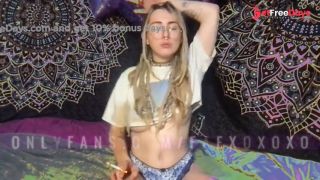 [GetFreeDays.com] Cum smoke with Fae Hot Hairy Hippie smokes Blunt and Cigarette Adult Film November 2022-6