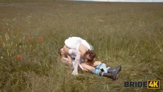 Pavlos,Sakura Hell - BRIDE4K. She ran away from her fiancé to fuck a stranger shepherd outdoors-0