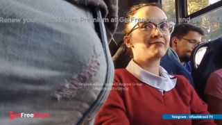 [GetFreeDays.com] Hmm... Sexy Teacher Enjoying The Bulge Flash In Bus Porn Film May 2023-1