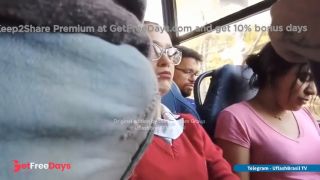 [GetFreeDays.com] Hmm... Sexy Teacher Enjoying The Bulge Flash In Bus Porn Film May 2023-6