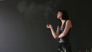 Mia Mane - Latex Mistress Smoking - Smoking-8