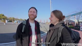 Japanese porn Hermione Potter Hermione Potter Teases in  Kyoto Japan Video-0