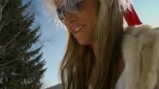 online adult video 47 fetish sites Josje masturbates in the snow, shaved on solo female-0