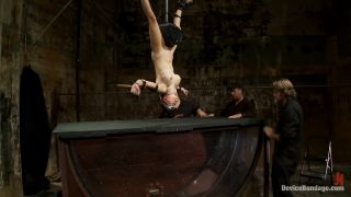 Rain DeGrey Underwater Inverted Sybian Helpless big tittied blonde suffers mindblowing orgasms (Hardcore porn)-5