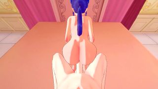 Wet Waifus - Horny Japanese College girl sneaks into her Ex's place for Fucking - MiSide-9