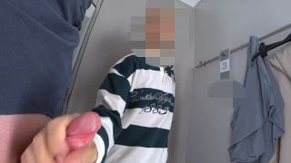 ADVENTURE IN FITTING ROOM An Adult Stranger Caught Me Jerking Off.-6
