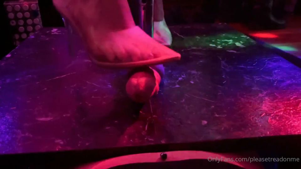 Please Tread On Me Clear Stilettos Trample (Femdom porn)