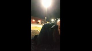 Adult Breastfeeding In Public At Night Outside A McDonaldS 1080p-4